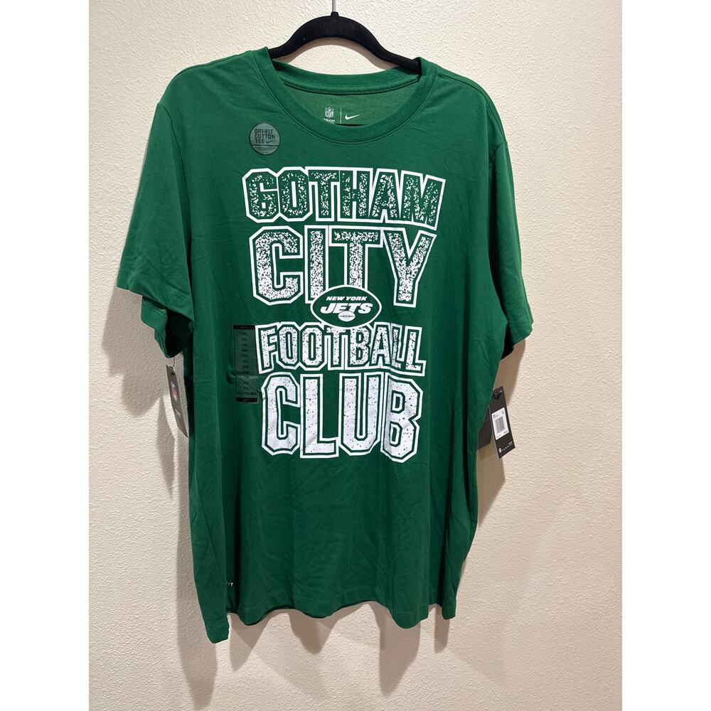 New York Jets Nike Local Verbiage Performance T-Shirt - Green size xxl NEW